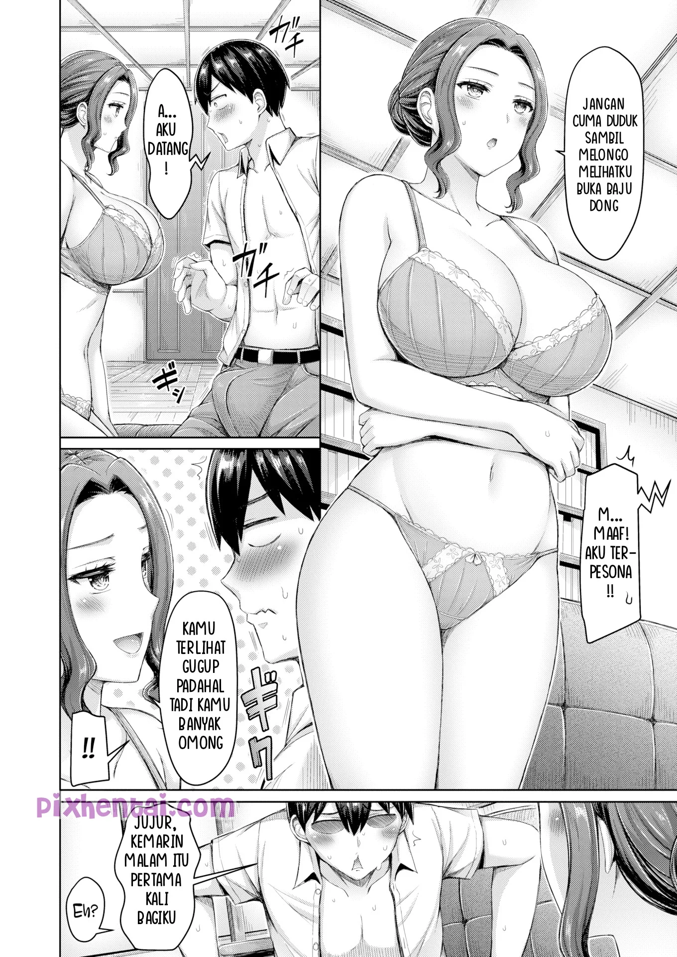 Komik hentai xxx manga sex bokep Cafe Affair Boss Cafe Sexy ingin Kugenjot lagi 8